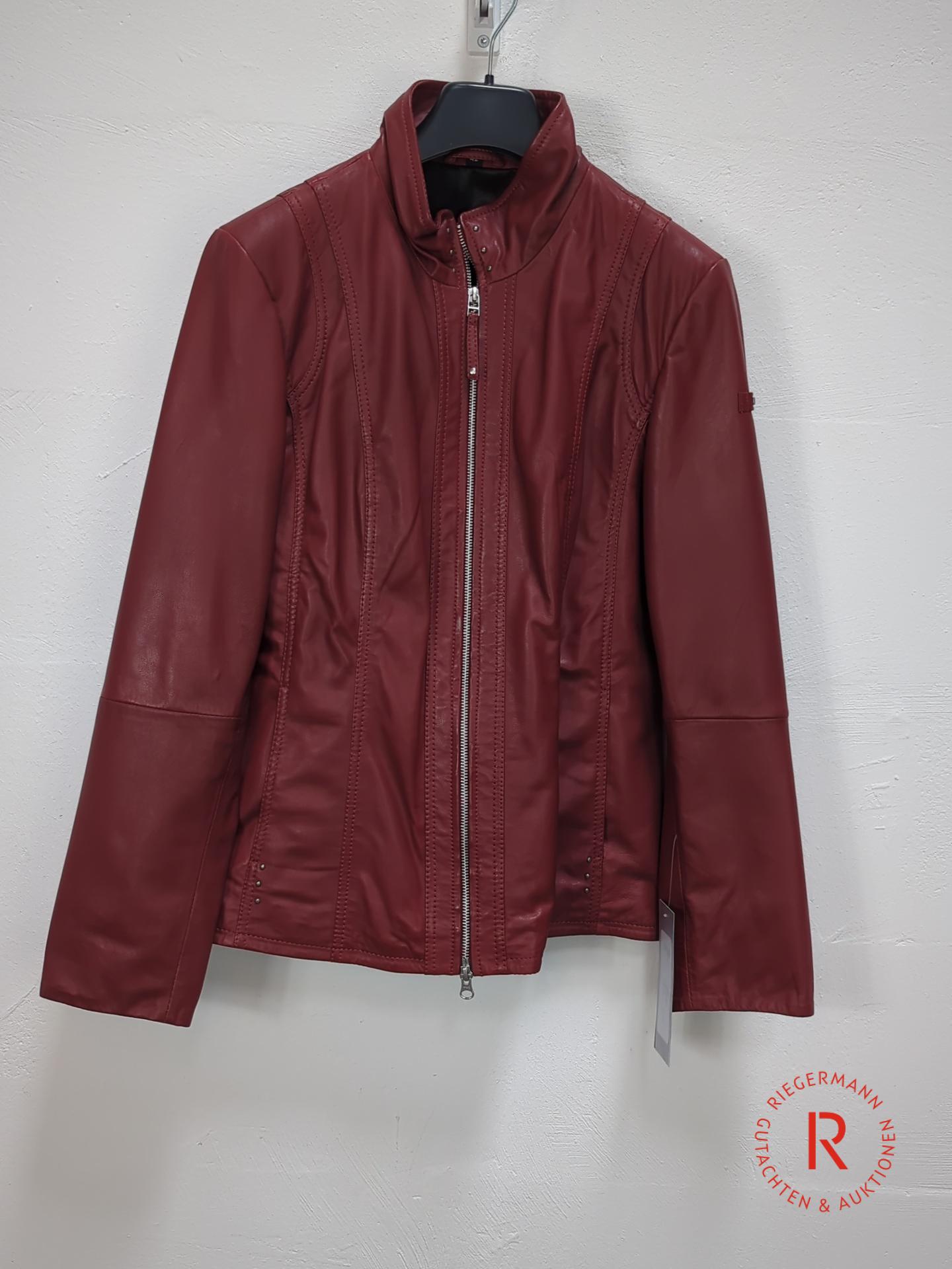 DAMEN LEDERJACKE GRÖSSE 42